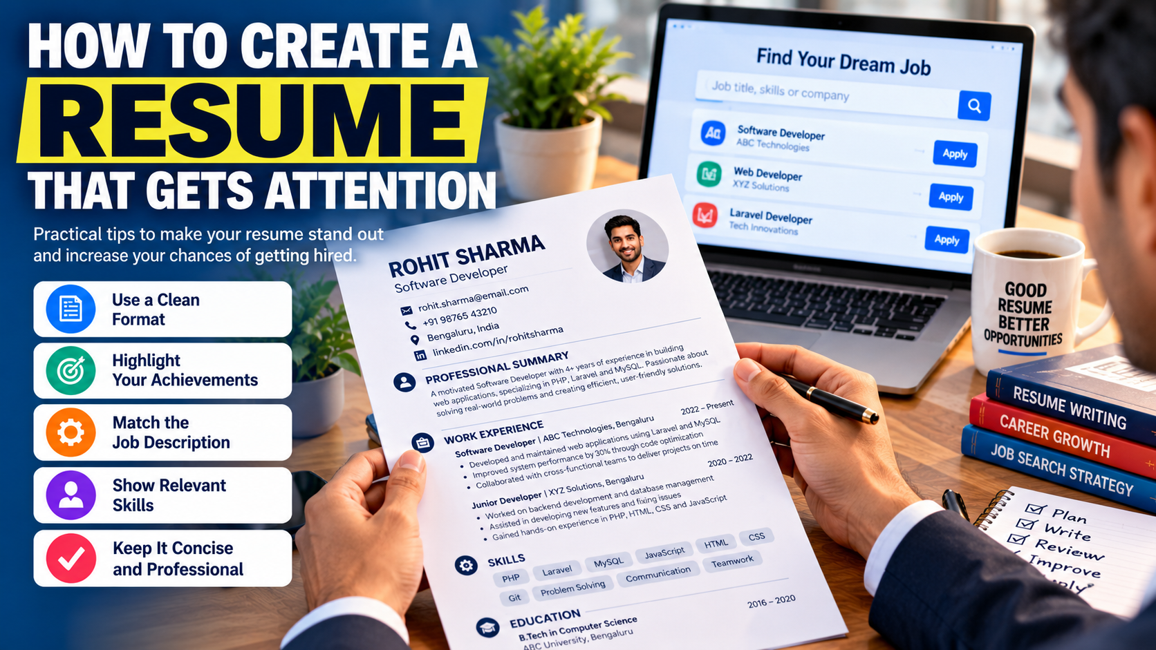 How to Create a Resume That Gets Attention
